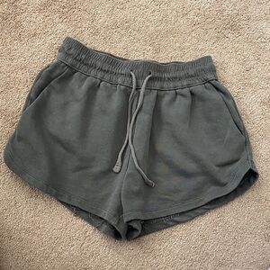 Lightweight Army Green shorts